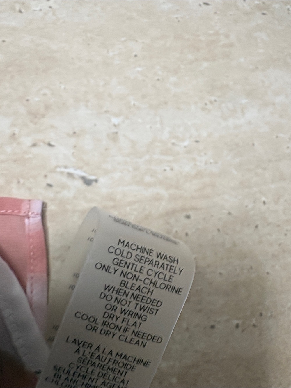 NWT Pale Pink and White Maxi Dress - Picture 12 of 12